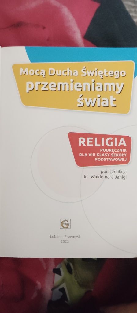 Książka do religii kl8