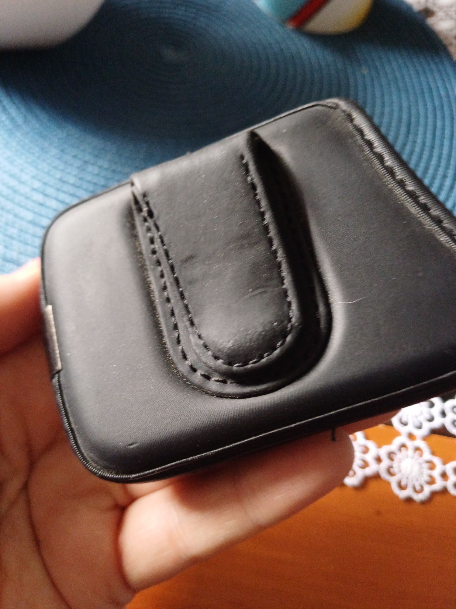 Etui skorzane na pasek Accu chek combo