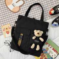 Рюкзак сумка шкільний для дівчинки Teddy Beer з ведмедиком.