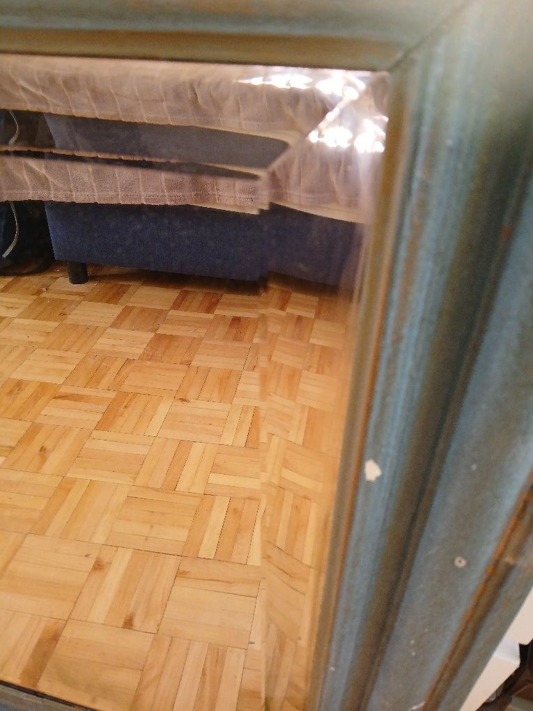 Lustro kryształowe stare