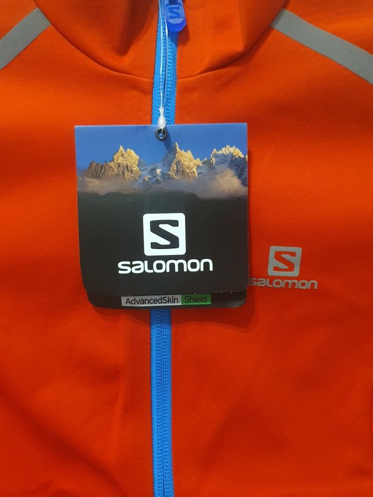 Salomon advanced skin shield softshell nowy trekking outdoor