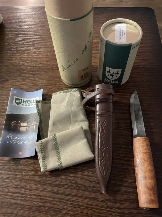 Helle viking helle nóż