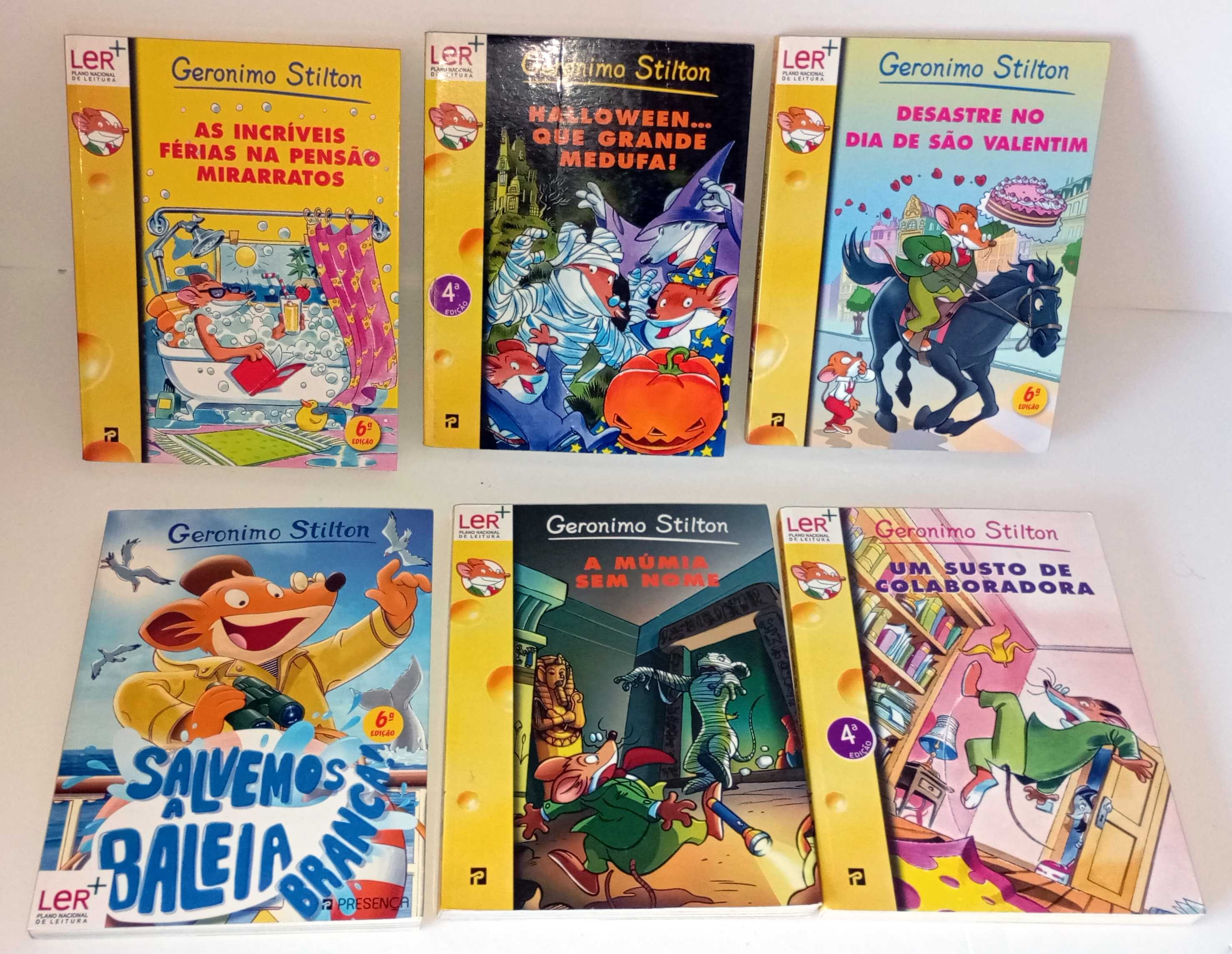 Livros do Gerónimo Stilton - Mais nas restantes fotografias