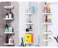 Угловая полка для ванной комнаты Multi Corner Shelf высота до 260 см