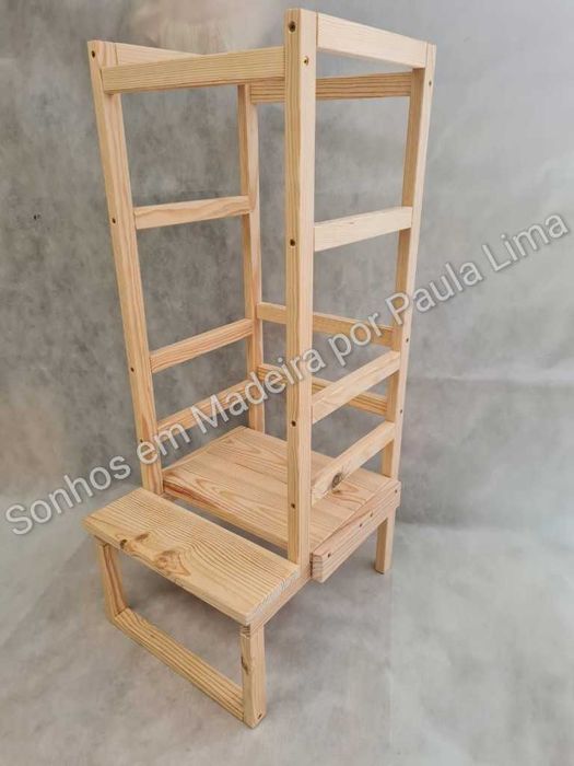 Torre de aprendizagem Nova com 3 alturas ajustáveis