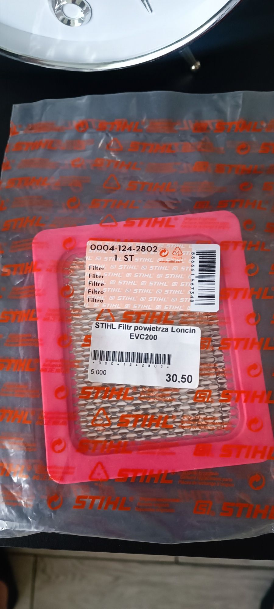 Filtr do kosiarki Stihl evc200