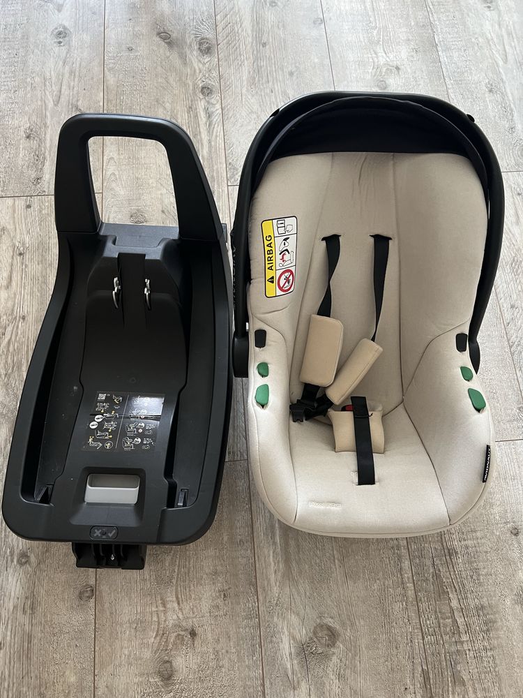Avionaut Pixel Pro 2.0 C beżowy + baza IQ 2.0 C, bdb stan