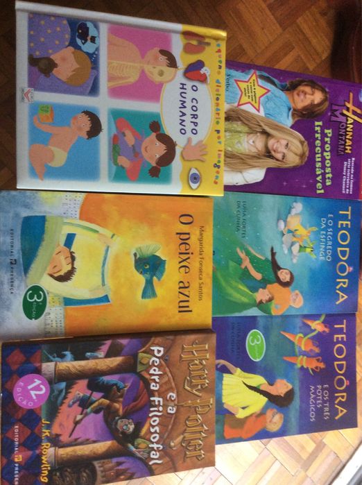 Vários livros como novos