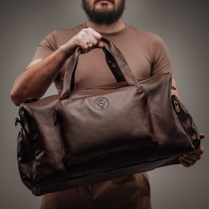 Сумка для путешествий, дорожная / Дорожня шкіряна сумка VS129