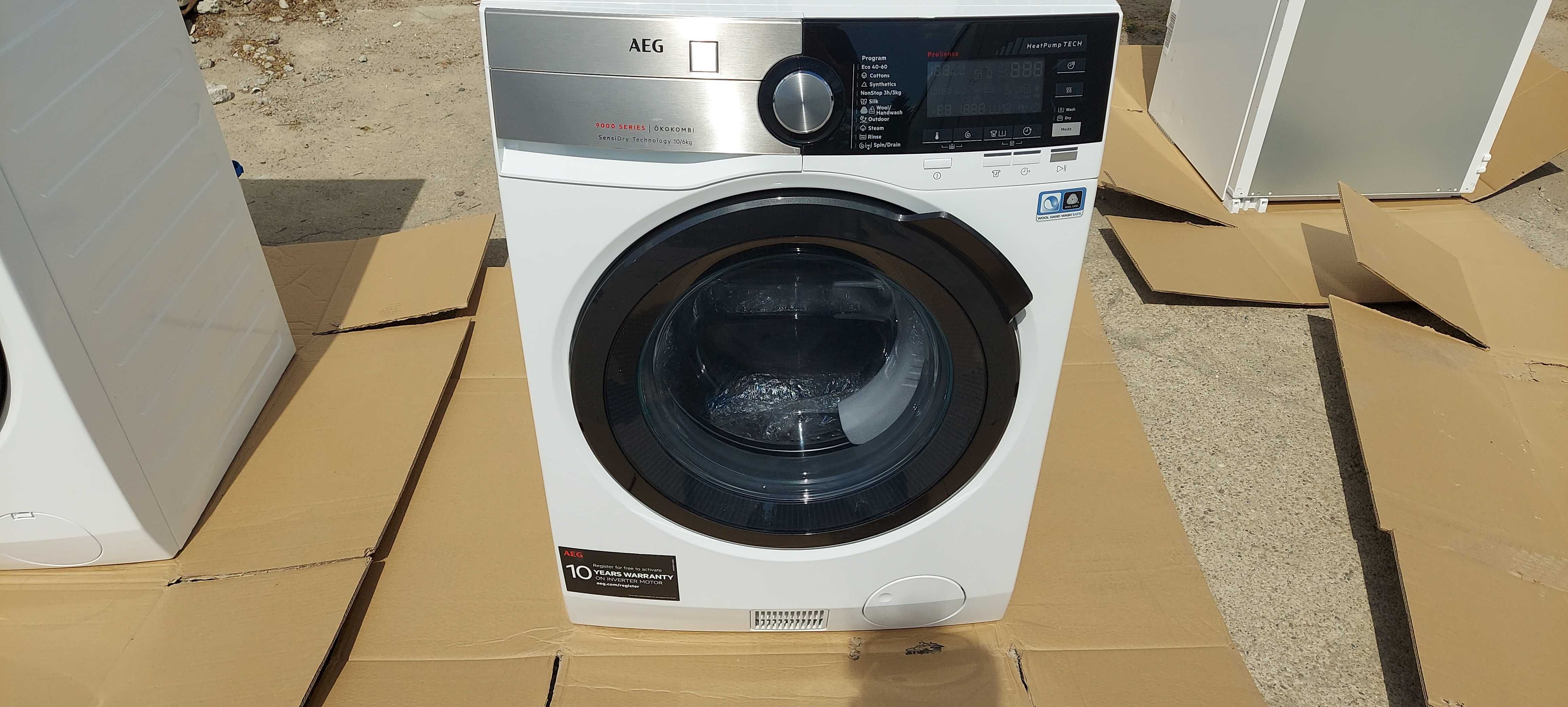 Nowa Pralko-suszarka AEG L9WBCN61B pompa ciepła24m-ce gw. FV23%