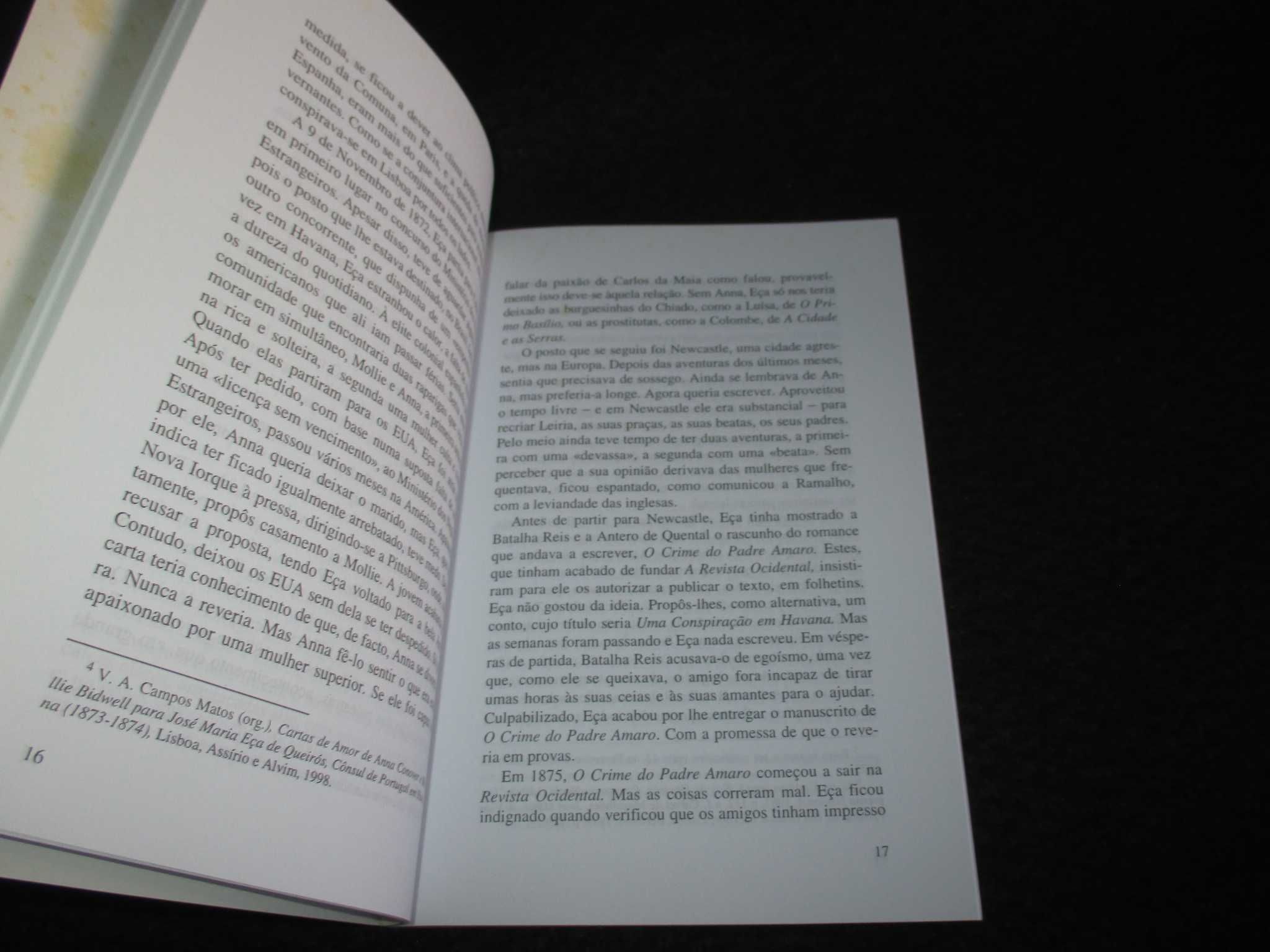 Livro Eça O regresso impossível Maria Filomena Mónica