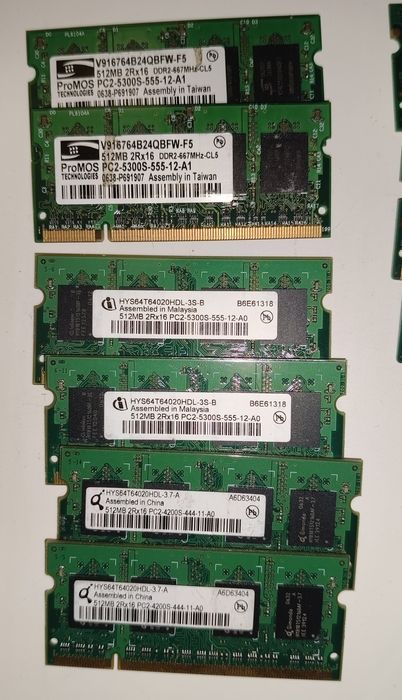 Laptop Memory 512MB64552392597891121