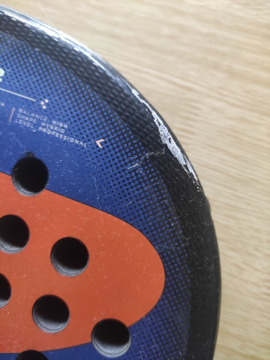 Raquete padel bullpadel hack 02 hybrid