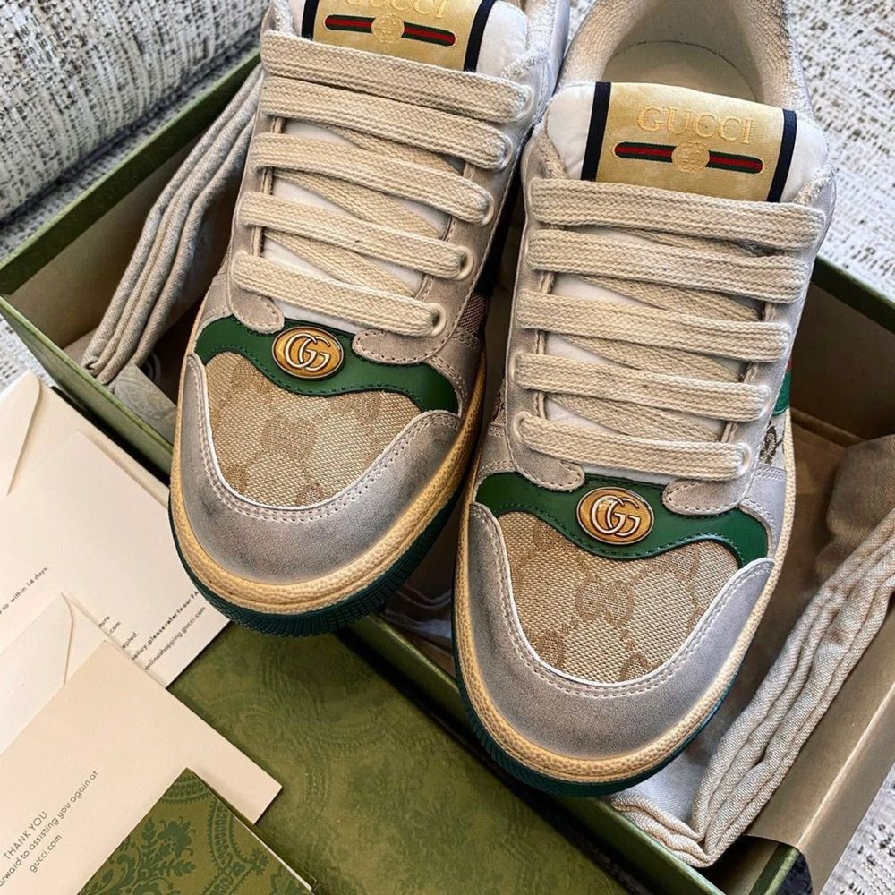 Gucci sneakers  M/ F screener Pele Novos