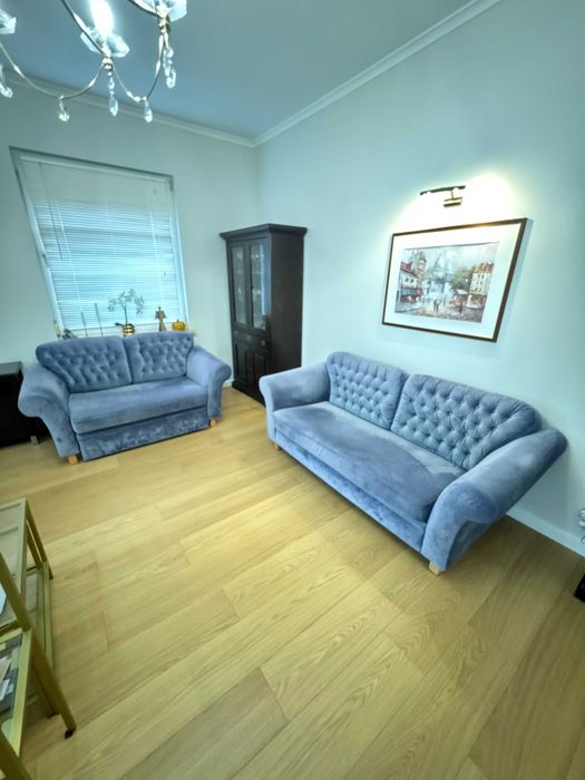 Sofa 3-osobowa nierozkładana styl angielski