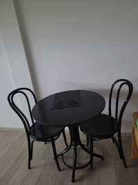 Stół + dwa krzesła firmy FAMEG