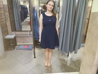 Sukienka granatowa rozmiar 42