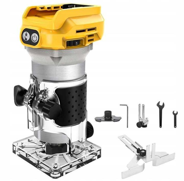 FREZARKA AKUMULATOROWA krawędziowa 18V 6 biegowa Grawerka Nowa