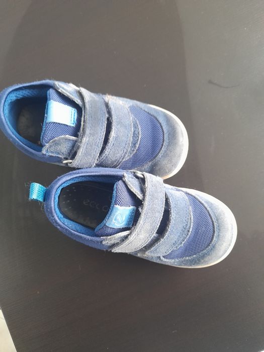 Tenis de criança da ecoo azul usado