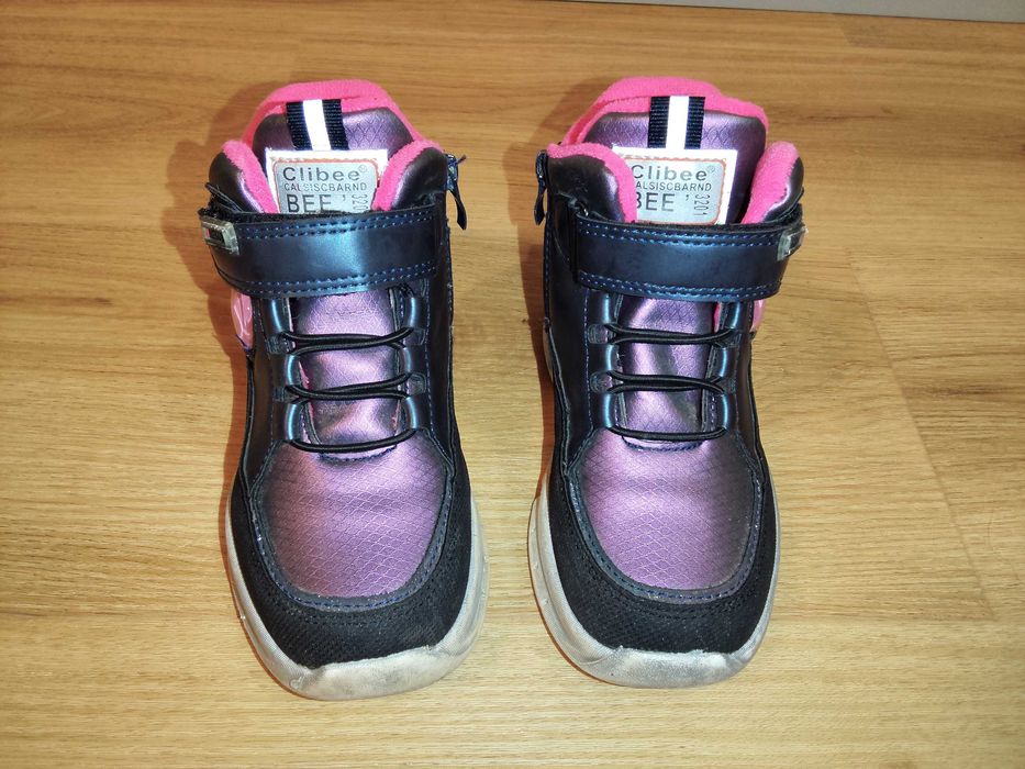 Ботинки Clibee демісезонні на дівчинку 28,30