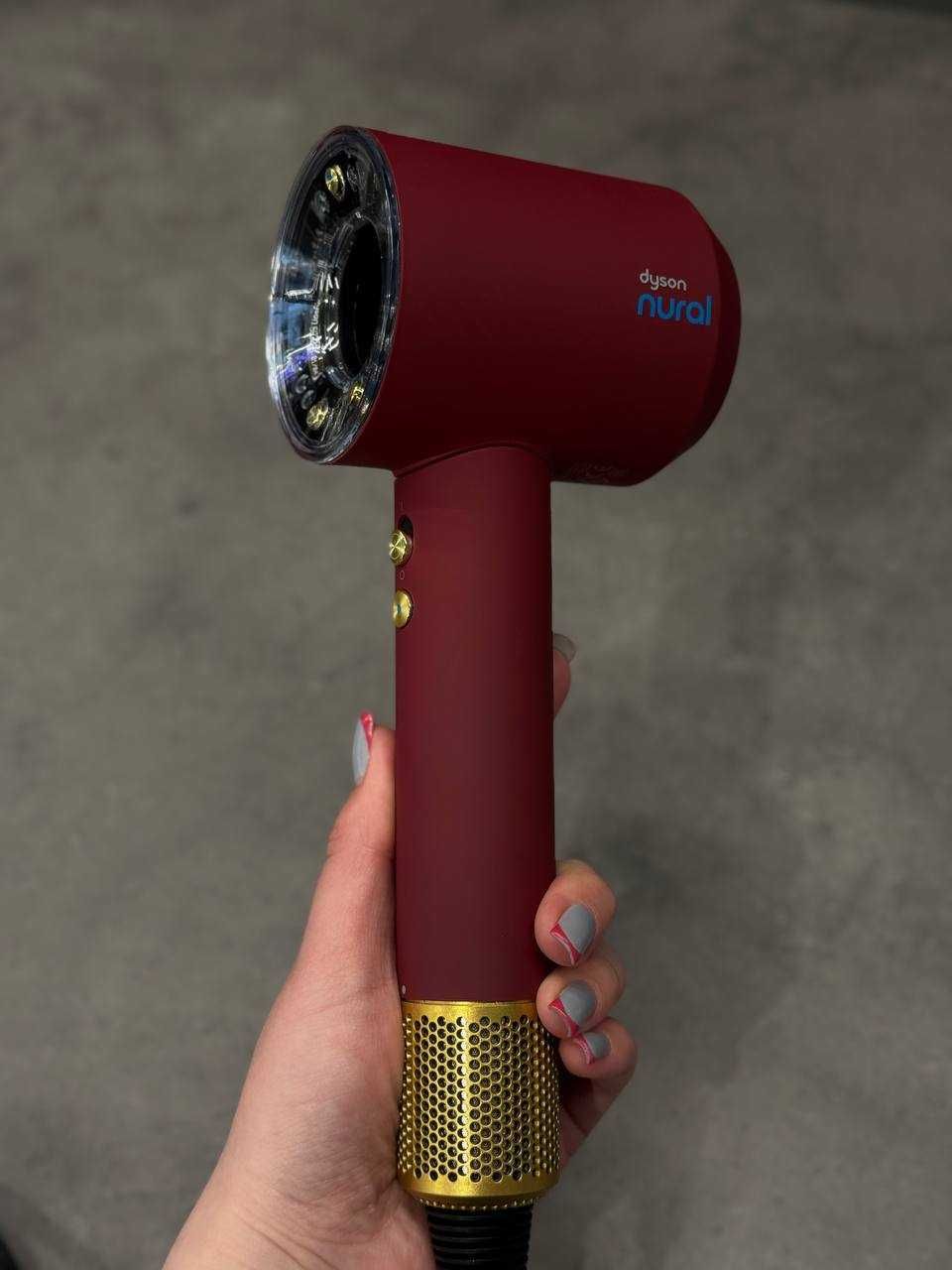 Фен для волосся Dyson Supersonic HD16 Nural (Velvet Red/Gold)