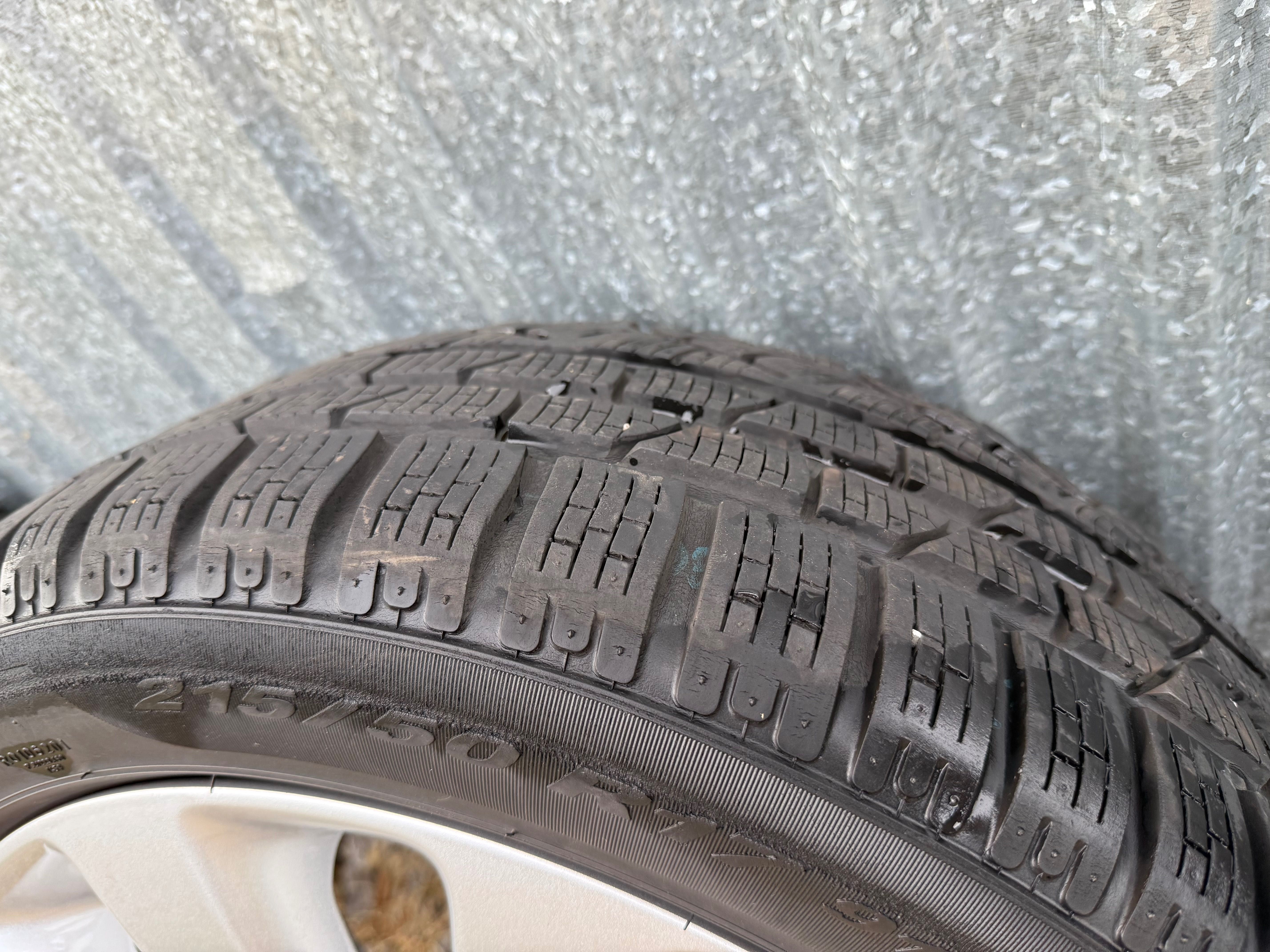 Alufelgi 5x105,17 Astra J, Mokka z oponkami zimowymi