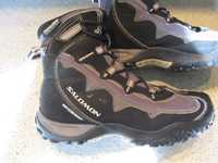 Buty Trekkingowe SALOMON r.38 z Ocieplane z Membraną Waterproof