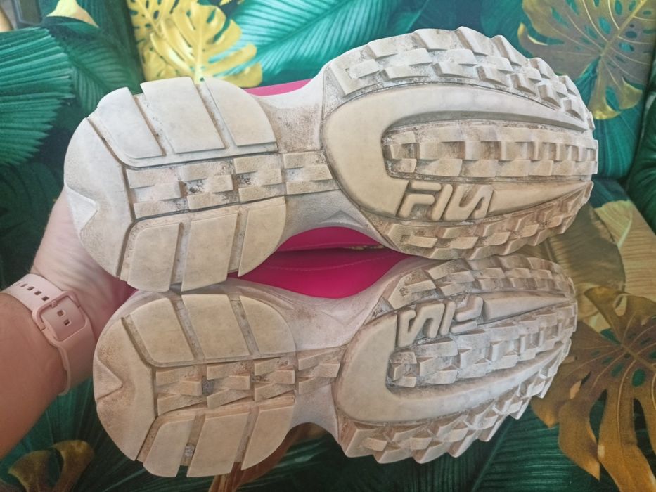 Buty Adidasy sneakersy Fila Disruptor 3 różowe róż 41