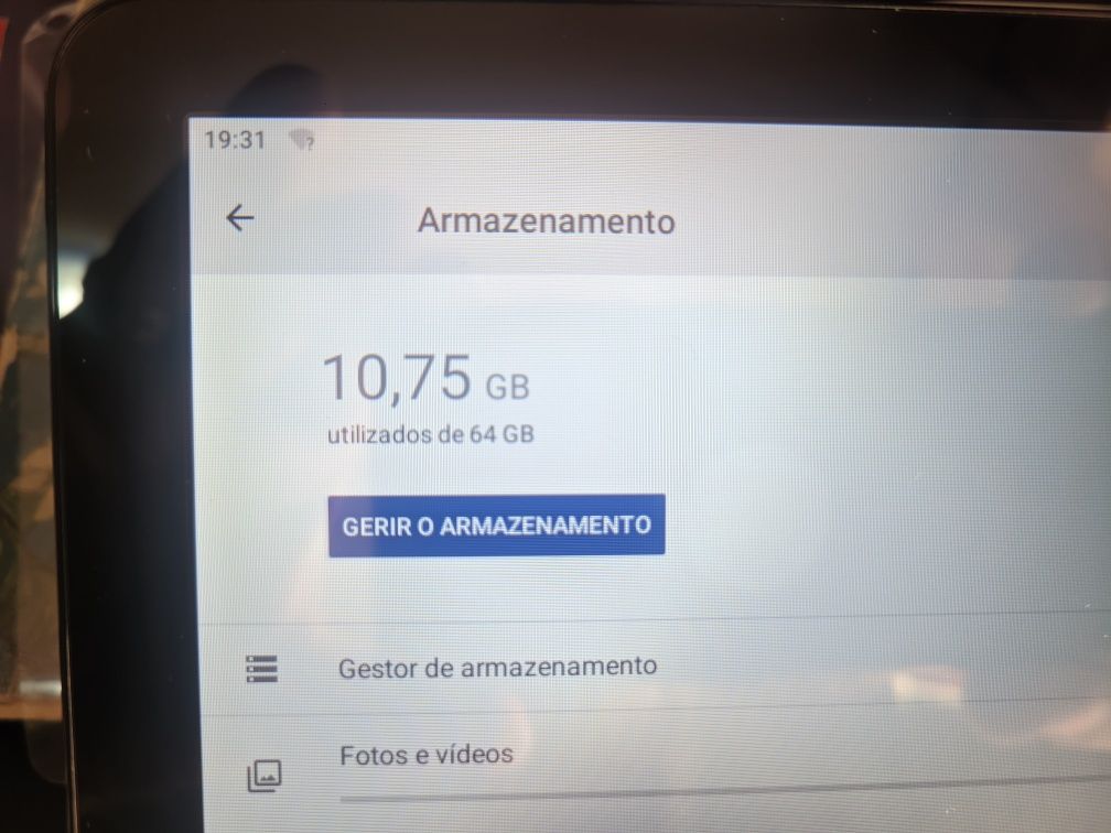Tablet 10" android como nova