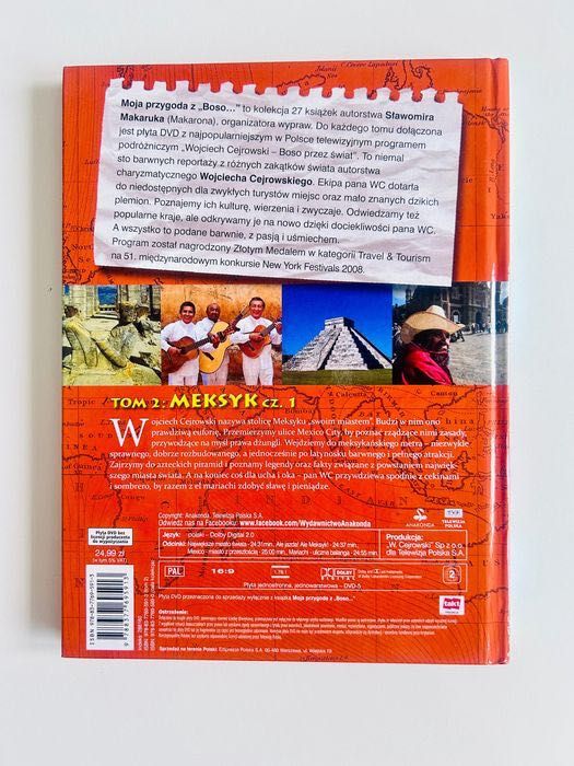 Wojciech Cejrowski Boso przez Świat „Meksyk” płyta DVD książka