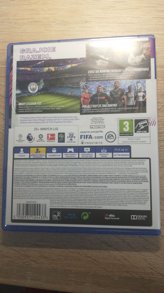 FIFA 21 gra na PS4