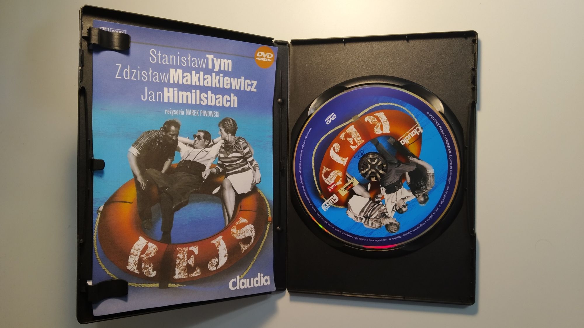 REJS film DVD Piwowski, Tym, Maklakiewicz, Himilsbach klasyka kina PL