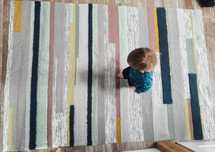 BRÖNDEN ikea ręcznie tkany dywan 170x240 cm, wełna, wełniany