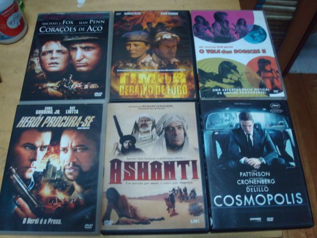 lote 24 dvds alguns muito raros john wayne, western e outros