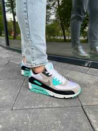 Кроссовки Nike Air Max 90 Grey/Mint