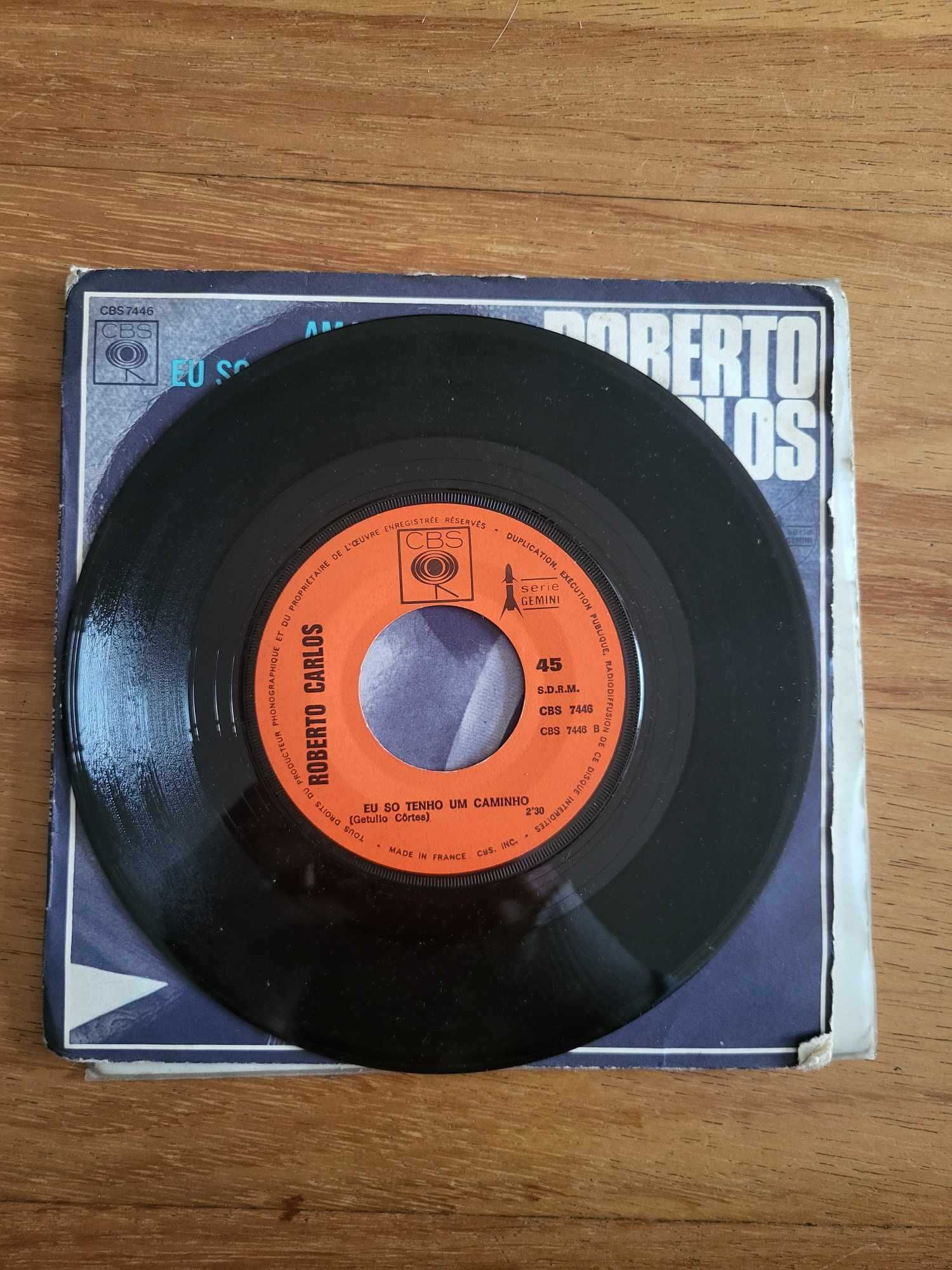 Disco Vinil | "Amada Amante / Eu Só Tenho Um Caminho", Roberto Carlos