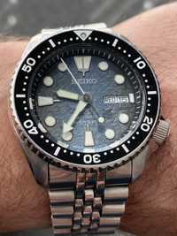 Zegarek Seiko SKX007 mod tarcza Płaszczka z SRPF77