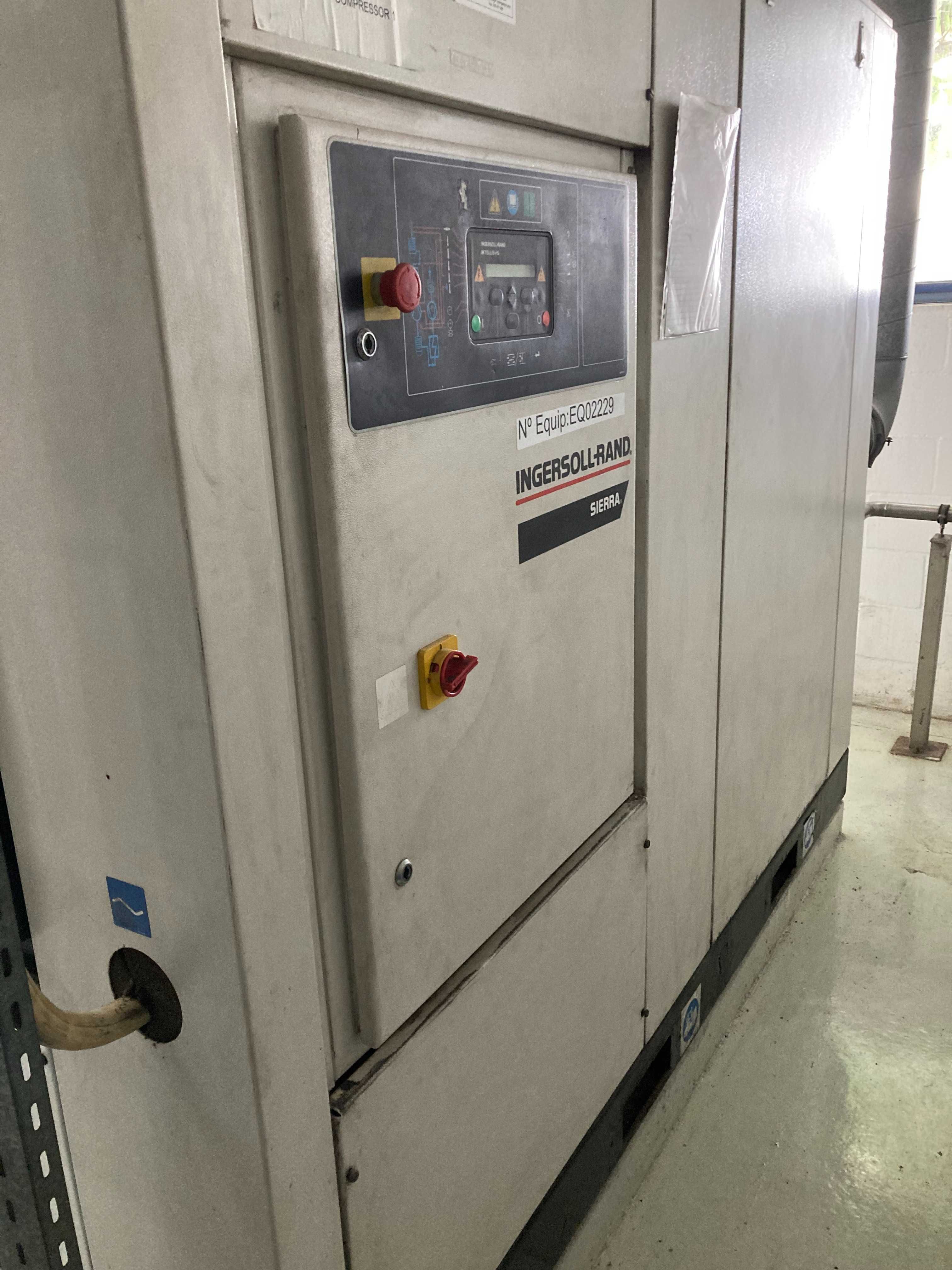 Compressor de ar comprimido industrial Ingersoll Rand SM37