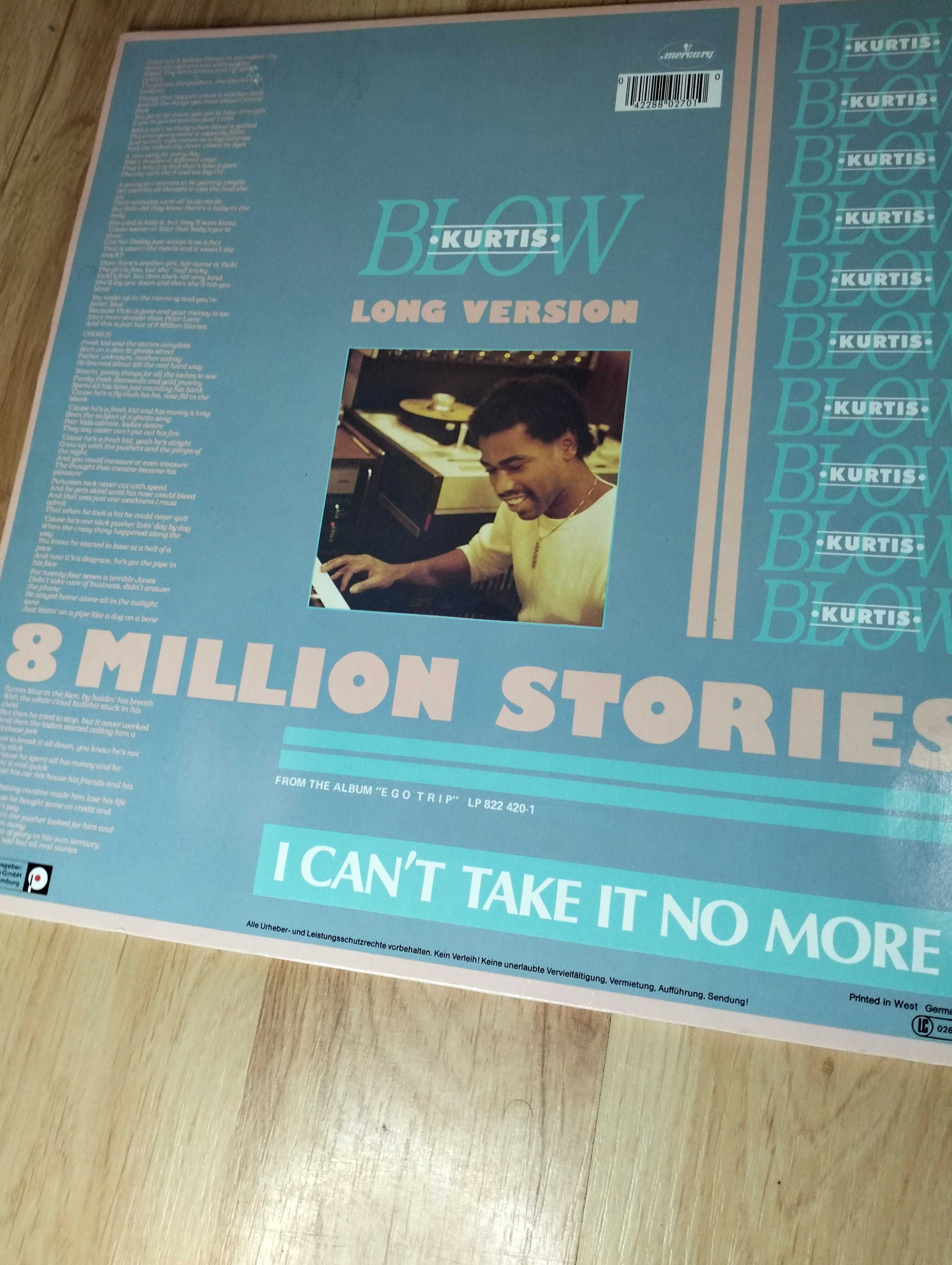 Kurtis Blow 8 million stories LP winyl