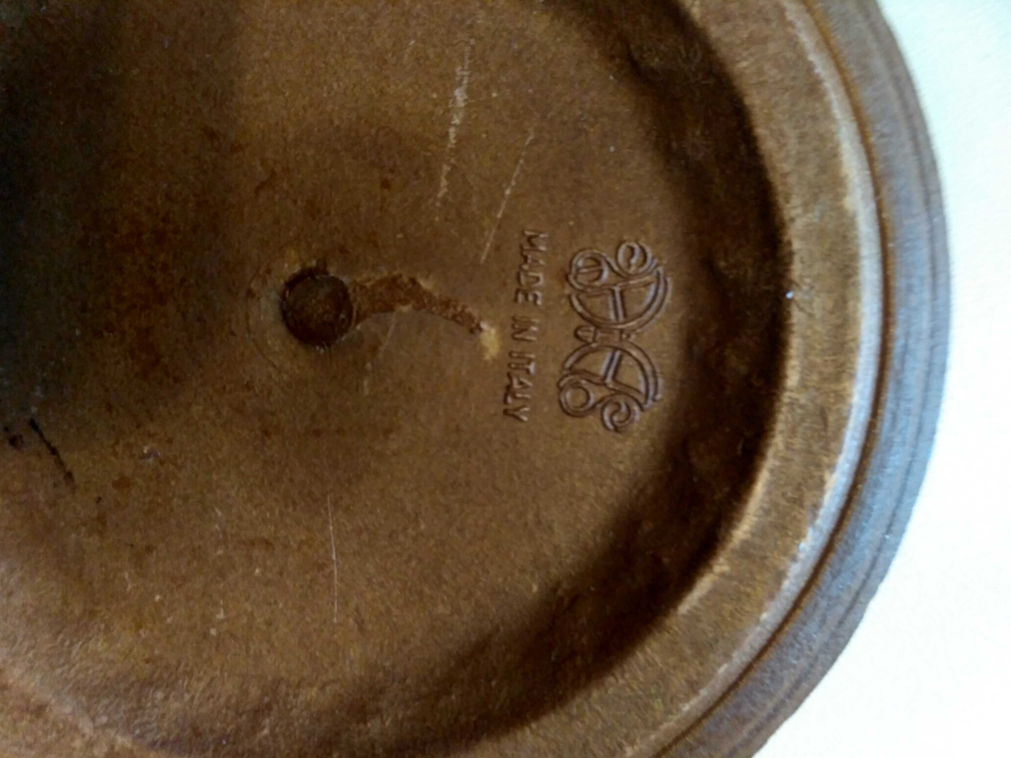 saucer stand Italy podstawka spodek Włochy średnica 9,5 cm