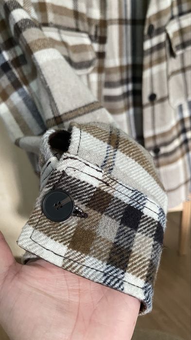 Трендова тепла рубашка Zara