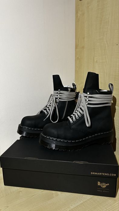 Rick Owens x Dr Martens steel toe quad ro rozmiar 45