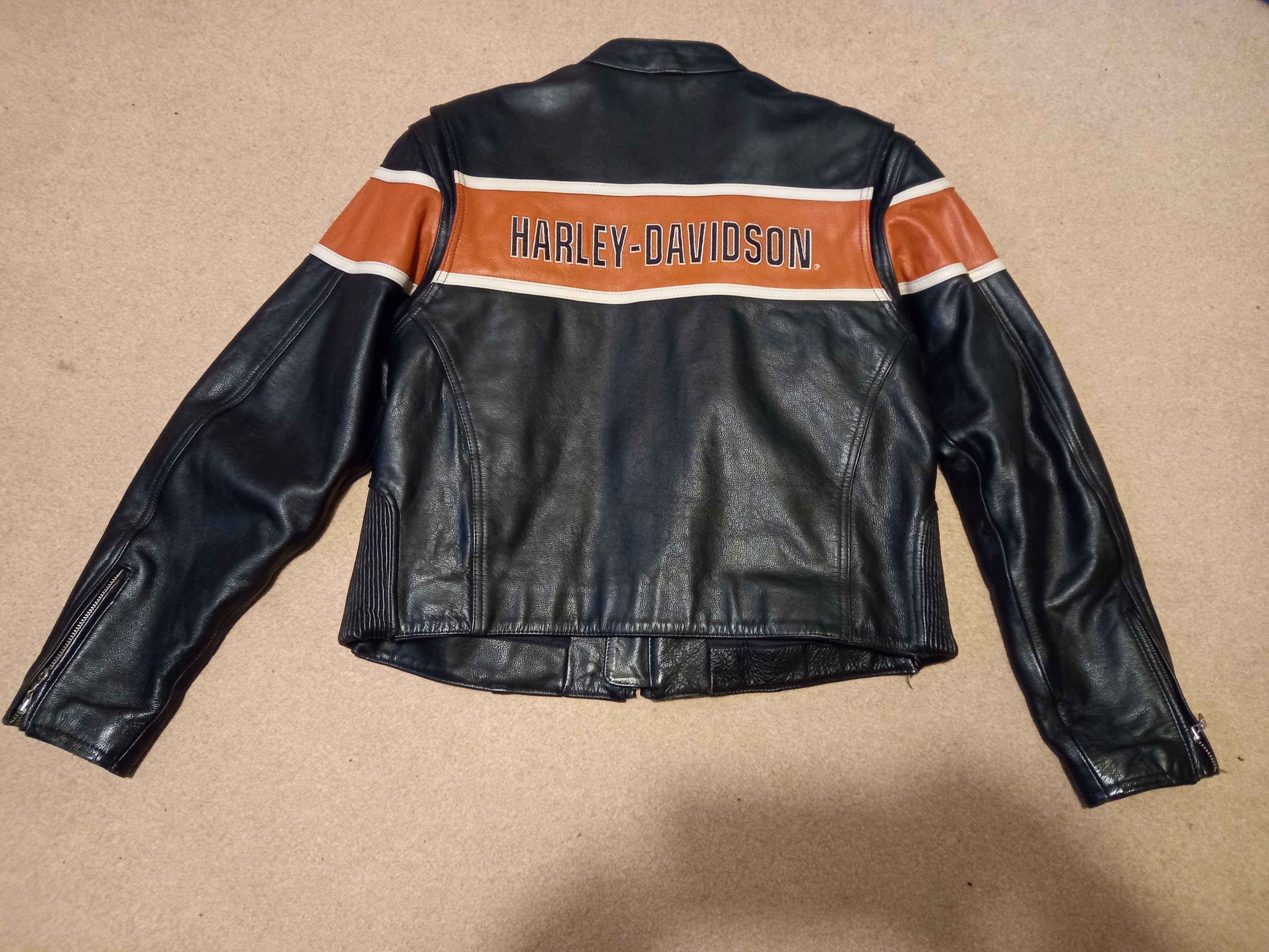 Casaco em pele para senhora Harley Davidson Victory Lane tamanho XL