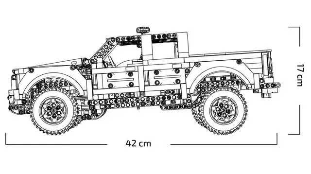 Конструктор Technic Ford Raptor F-150 ‼️ НОВИЙ‼️ 1379 деталей