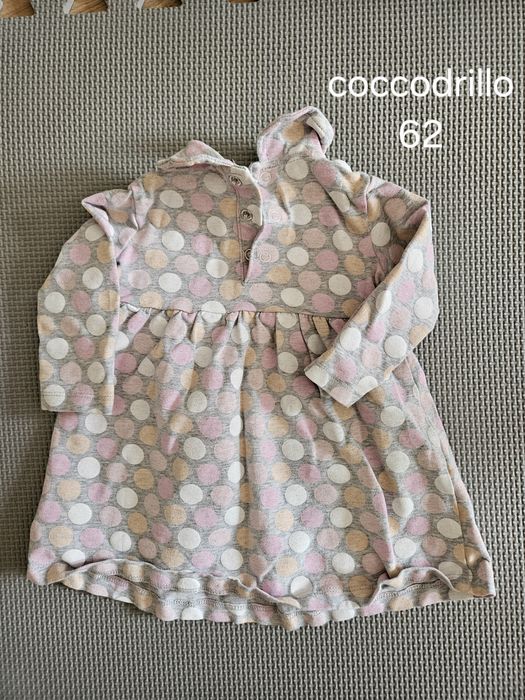 Paczka ubrań 62 zima dziewczynka Newbie HM Coccodrillo Smyk Primark Ne