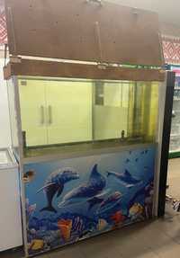 Акваріум для продажу риби 800 літрів з усім комплектуючим