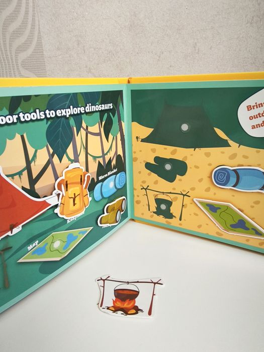 Книга на липучках. Монтесорі. Розвивашки