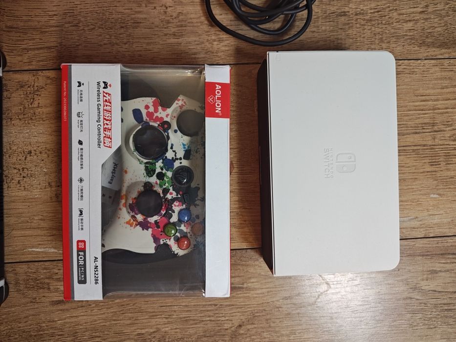 Nintendo Switch OLED! Super zestaw ! Okazja !