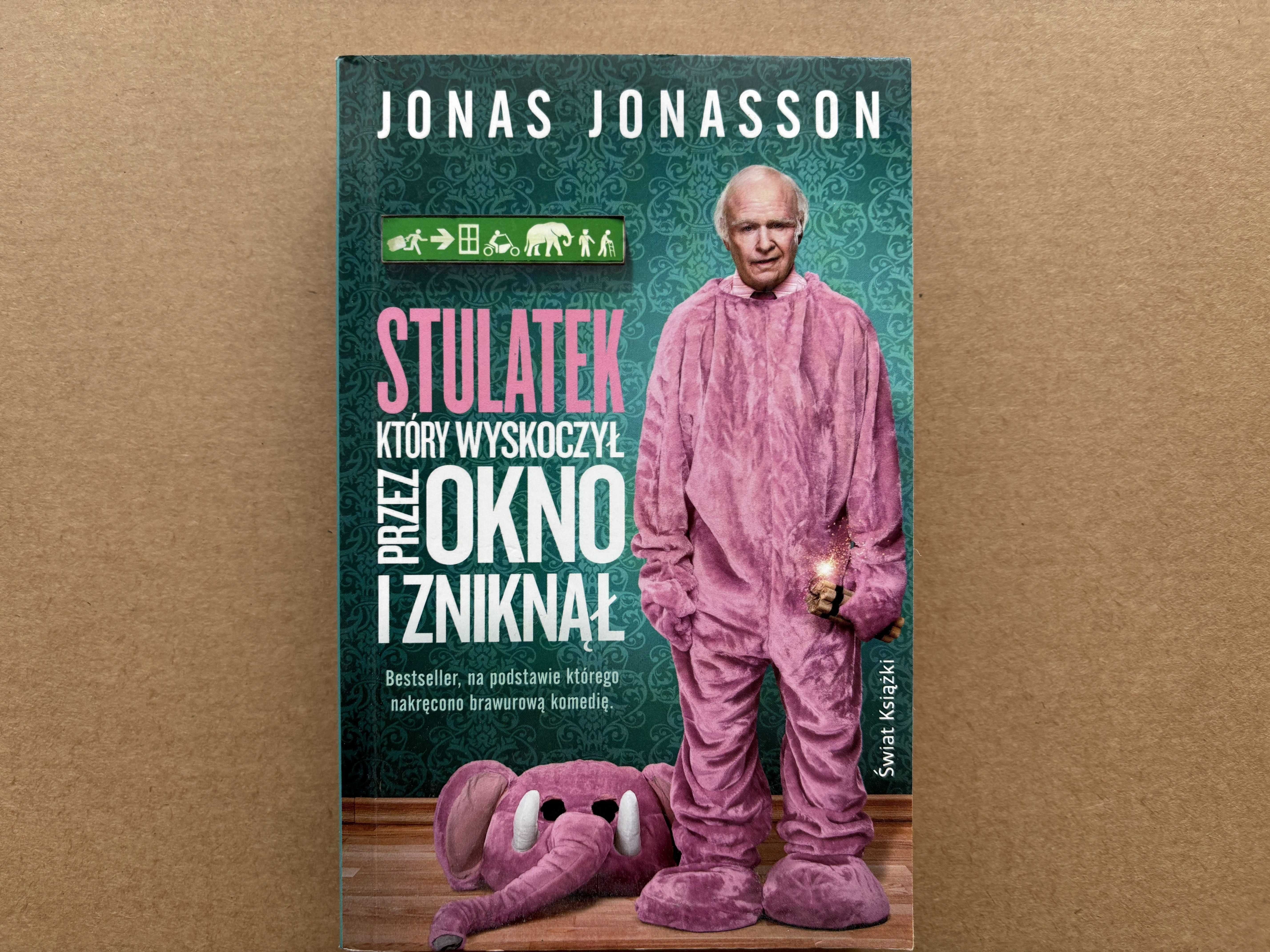 Stulatek, który wyskoczył przez okno i zniknął Jonas Jonasson