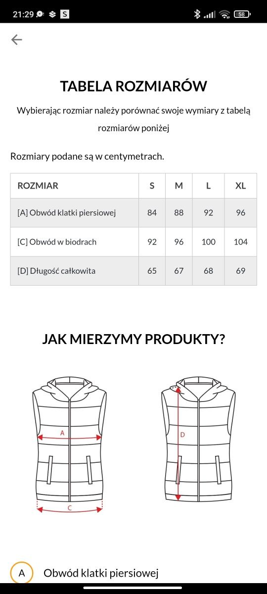 Kamizelka futrzana z kapturem kieszeniami  Born2be